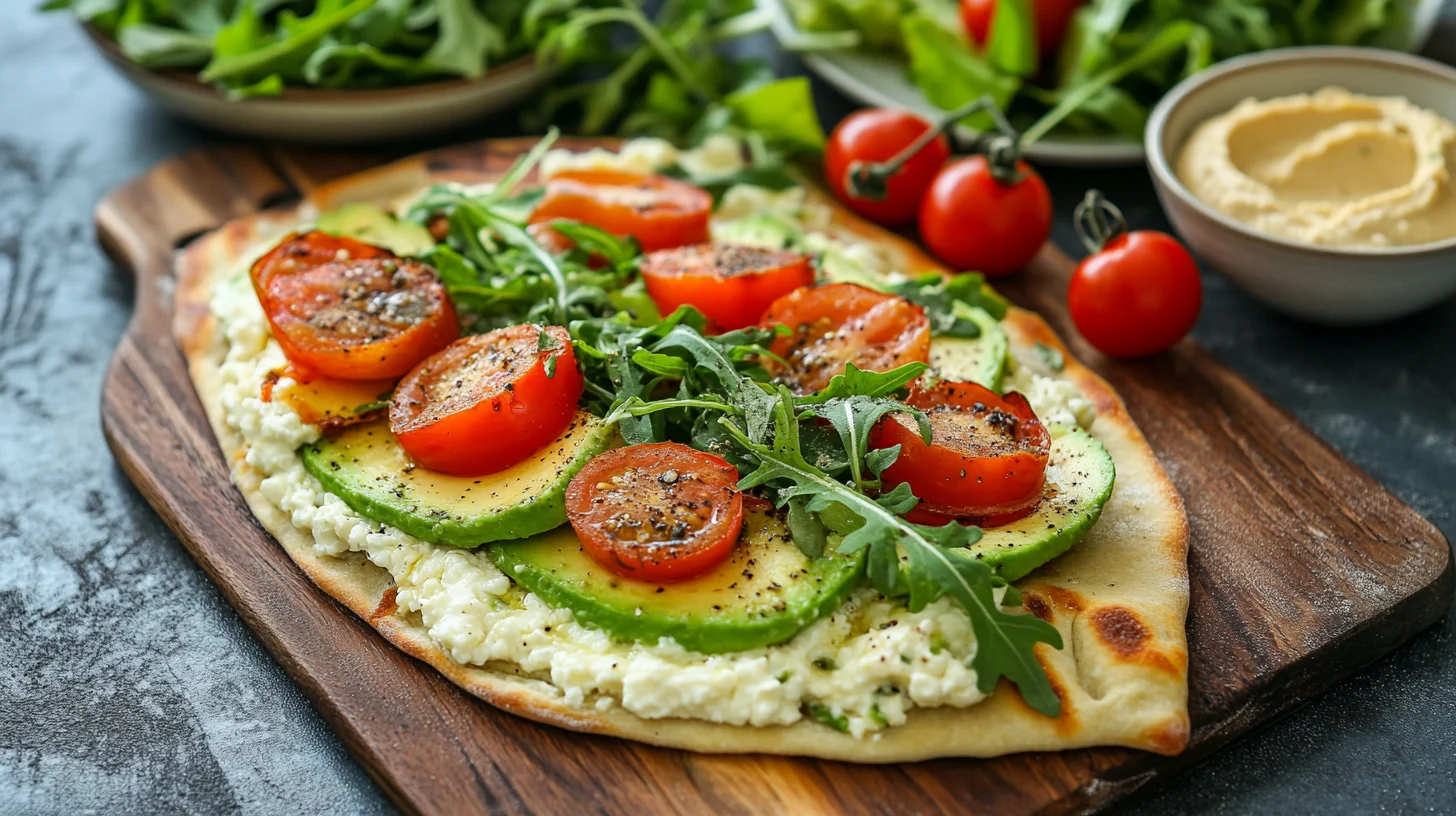 cottage cheese flatbread