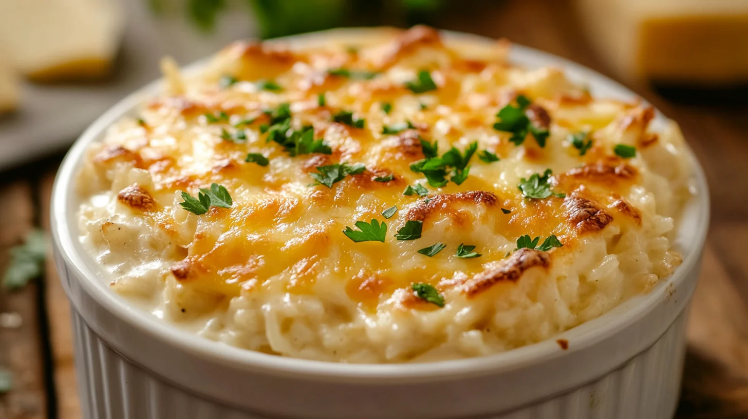 Creamy Cheezy Rice