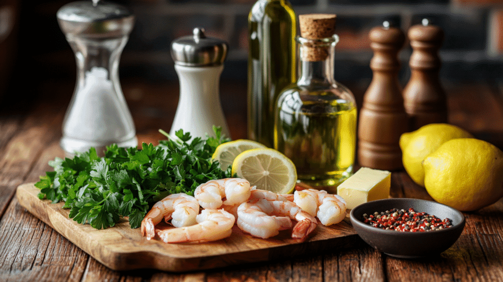 Red Lobster Shrimp Scampi Recipe ingredients