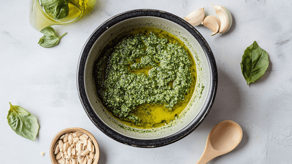 Spanish Pesto Recipe preparation