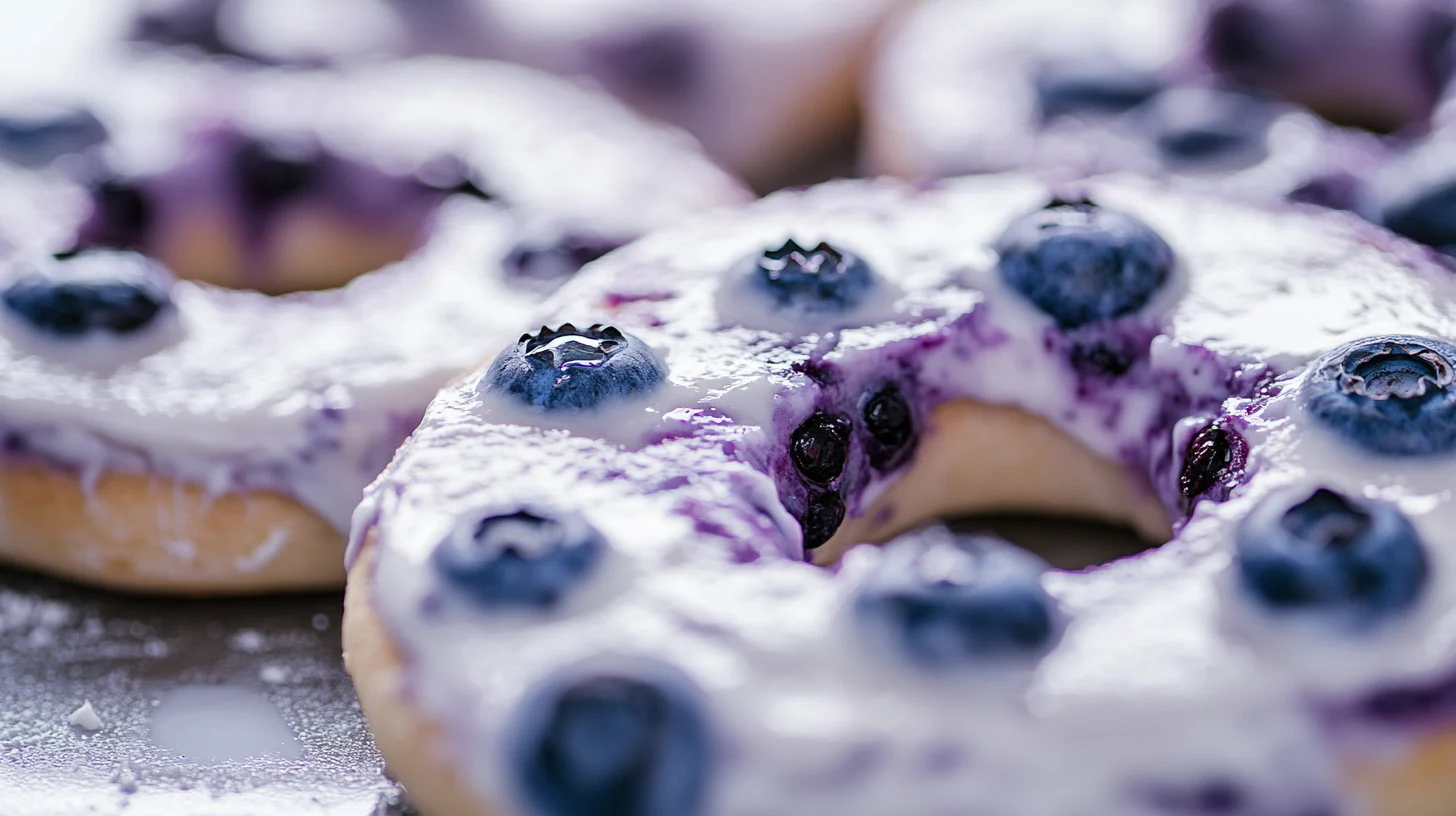 a Blueberry Bagel side photo