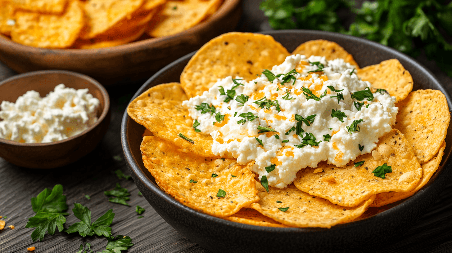cottage cheese cheddar chips